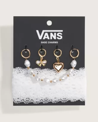 Conjunto de adornos para zapatos de Vans Pearl and Lace