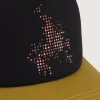 Gorra de camionero con llamas de skate Gorra de camionero con llamas de skate