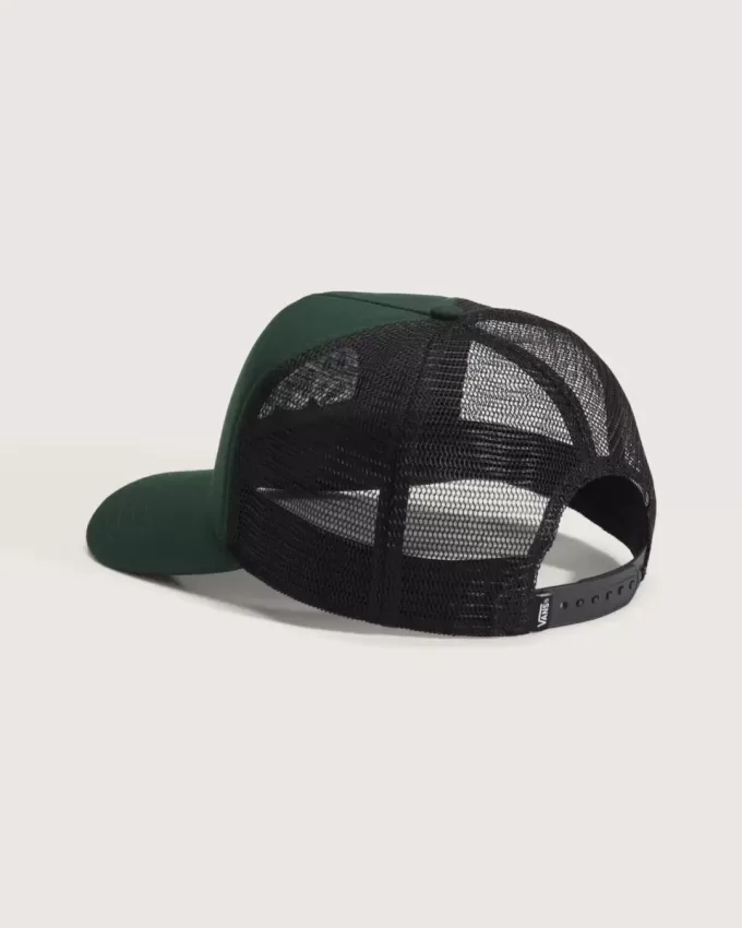 Gorra de camionero con logotipo en cubos Gorra de camionero con logotipo en cubos