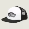 Gorra de camionero con visera curva y parche clásico Gorra de camionero con visera curva y parche clásico