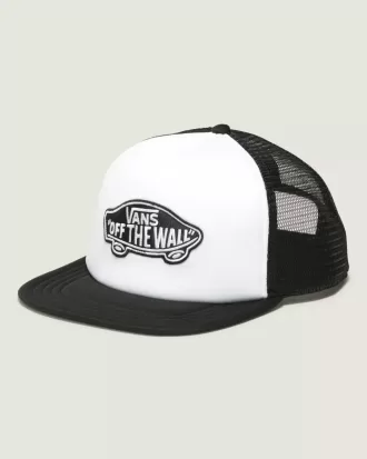 Gorra de camionero con visera curva y parche clásico