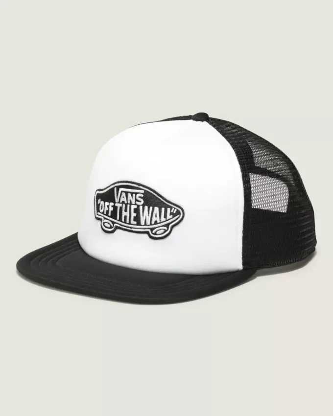 Gorra de camionero con visera curva y parche clásico Gorra de camionero con visera curva y parche clásico