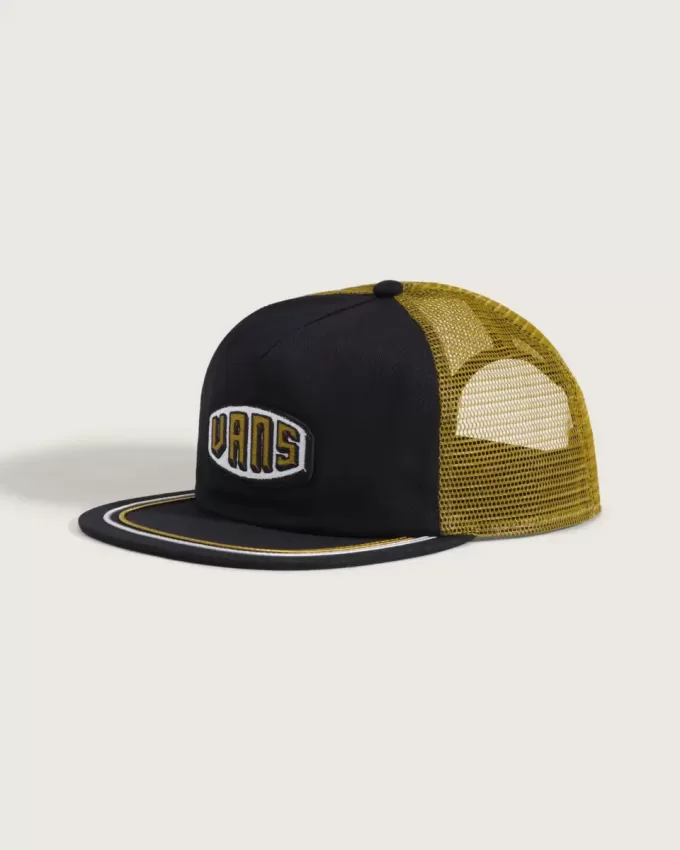 Gorra de camionero levantada