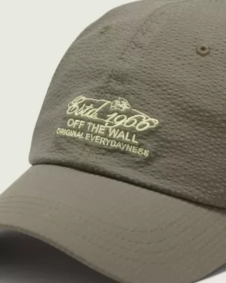 Gorra de jockey con visera curva de 1966