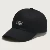 Gorra de jockey con visera curva y media caja