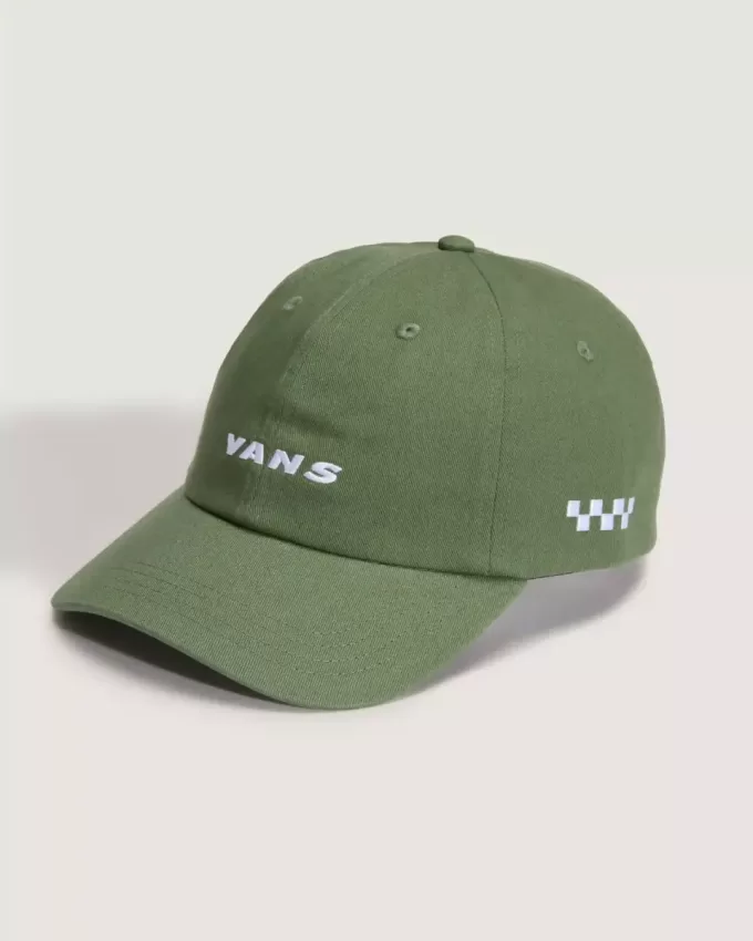 Gorra snapback con cuadros laterales Gorra snapback con cuadros laterales
