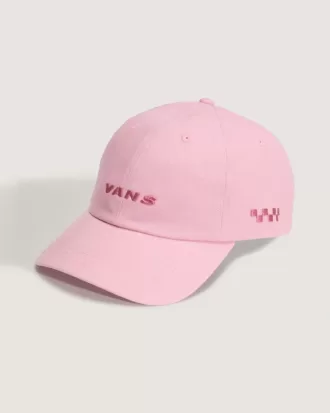 Gorra snapback con cuadros laterales