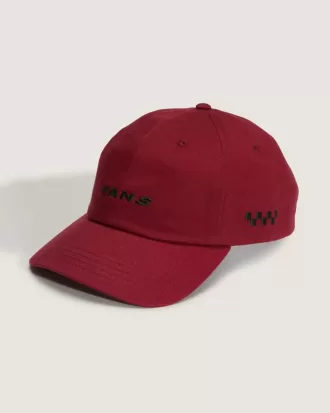 Gorra snapback con cuadros laterales
