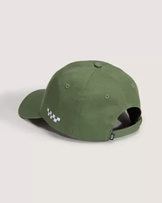 Gorra snapback con cuadros laterales