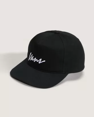 Gorra snapback con escritura clásica