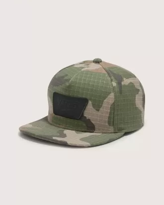 Gorra snapback con parche completo