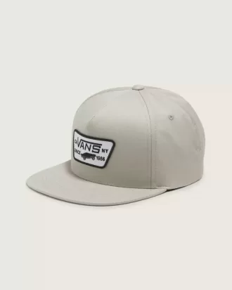 Gorra snapback con parche completo