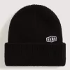 Gorro con puños y parche hexagonal