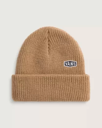 Gorro con puños y parche hexagonal