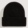 Gorro con puños y parche hexagonal
