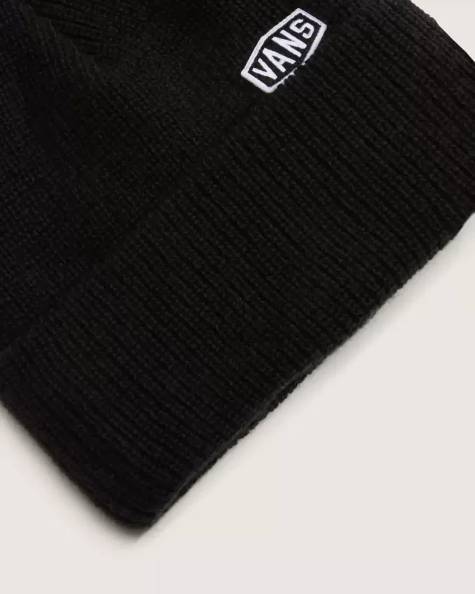 Gorro con puños y parche hexagonal