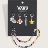 Juego de adornos para zapatos Vans con cuentas