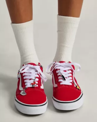 Juego de adornos para zapatos Vans con cuentas