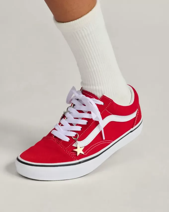 Juego de adornos para zapatos Vans con cuentas
