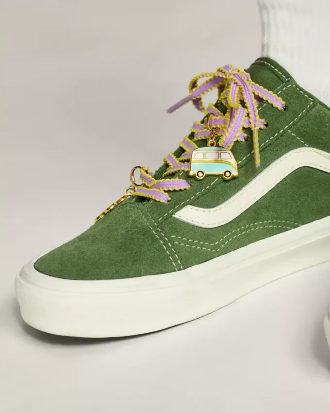 Juego de adornos para zapatos Vans Retro California
