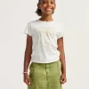 Mini camiseta con lazo para niños