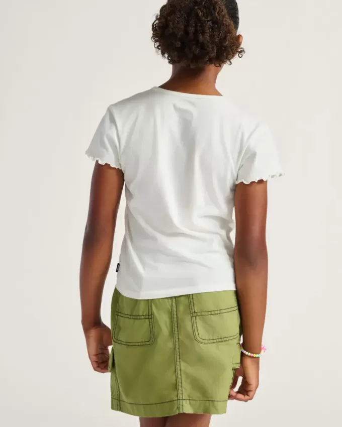 Mini camiseta con lazo para niños