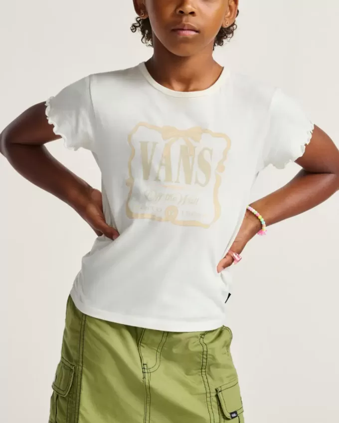 Mini camiseta con lazo para niños