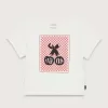 Mini camiseta de cuadros de cereza