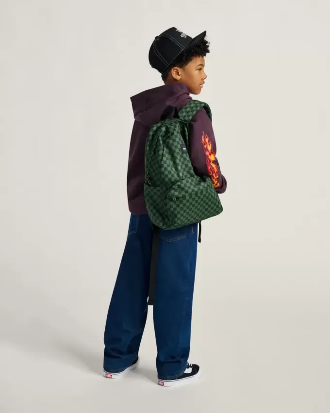 Mochila de cuadros Old Skool Grom para niños