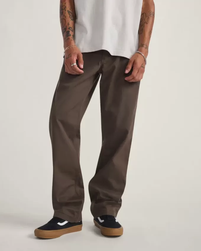 Pantalones chinos relajados auténticos Pantalones chinos relajados auténticos