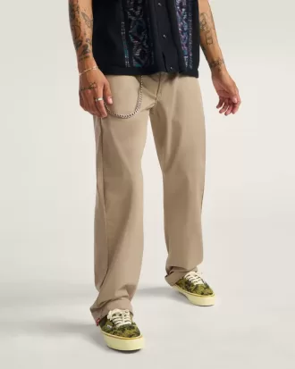 Pantalones chinos relajados auténticos