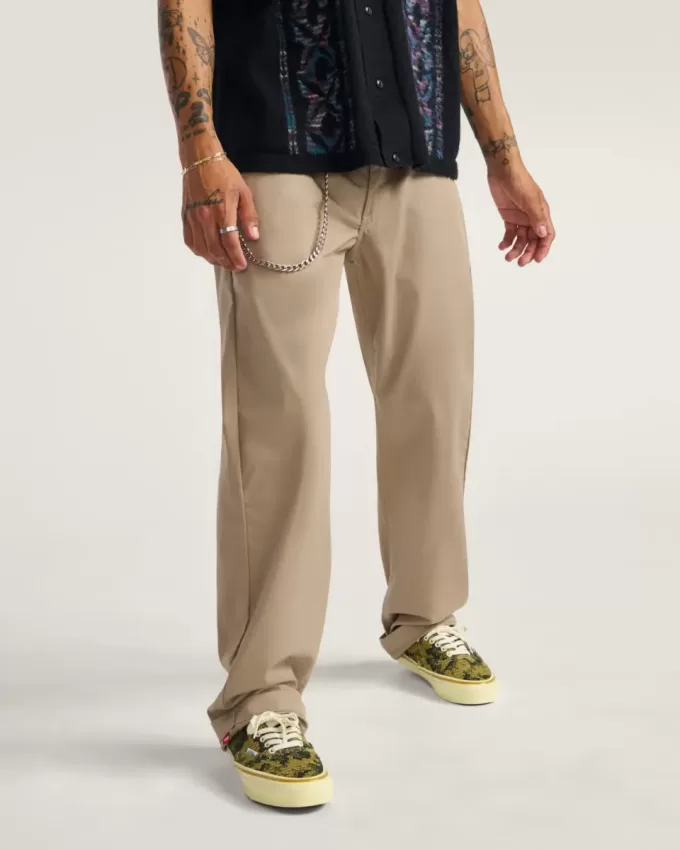 Pantalones chinos relajados auténticos Pantalones chinos relajados auténticos