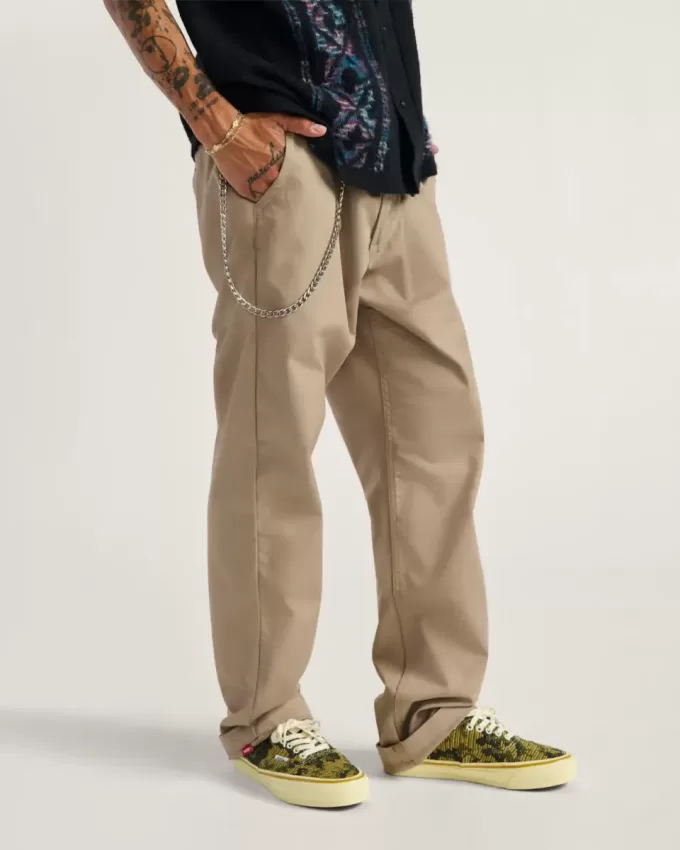 Pantalones chinos relajados auténticos Pantalones chinos relajados auténticos