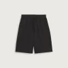 Pantalones cortos de polar con el logotipo de script