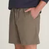 Pantalones cortos elásticos relajados Range de 18» Pantalones cortos elásticos relajados Range de 18»