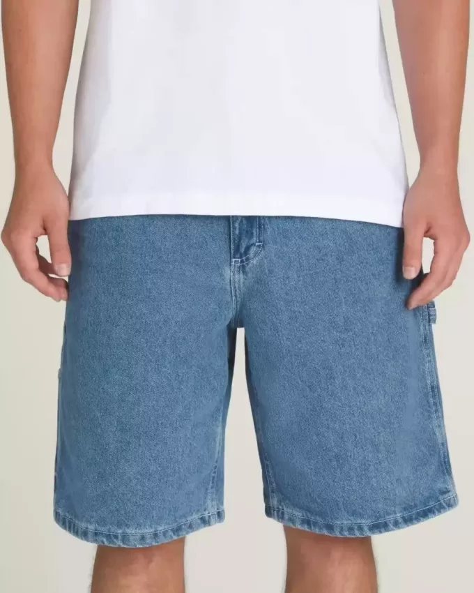 Pantalones cortos vaqueros holgados de 22» de Drill Chore Pantalones cortos vaqueros holgados de 22» de Drill Chore