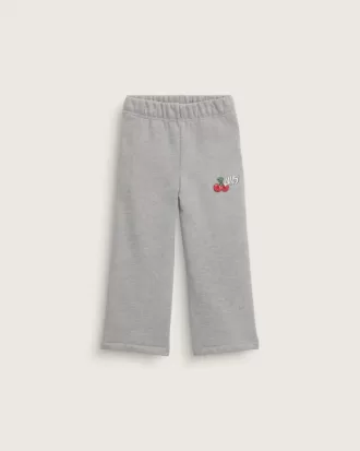 Pantalones deportivos de cerezas a cuadros para niños pequeños