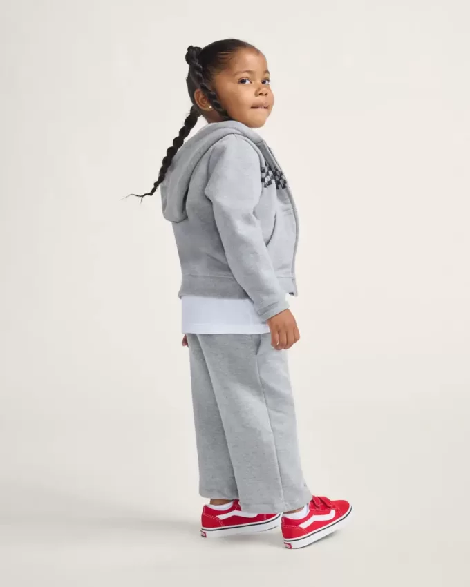 Pantalones deportivos de cerezas a cuadros para niños pequeños