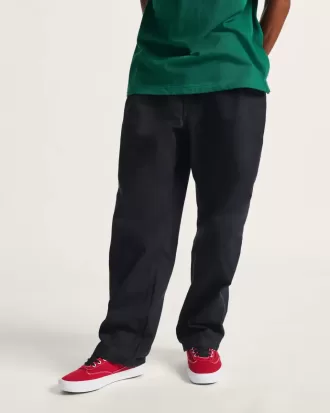Pantalones holgados con pliegues de skate