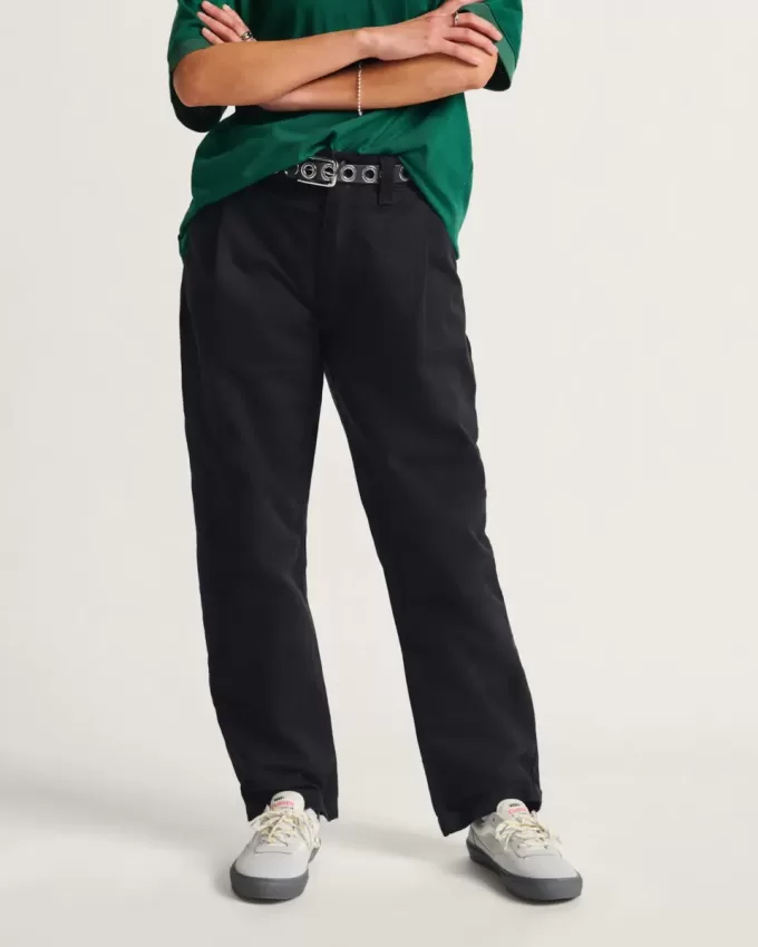 Pantalones holgados con pliegues de skate Pantalones holgados con pliegues de skate