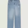 Pantalones Sirelle de denim con 5 bolsillos