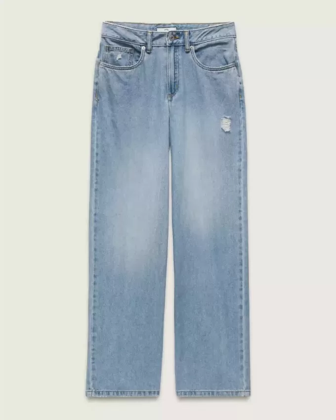 Pantalones Sirelle de denim con 5 bolsillos