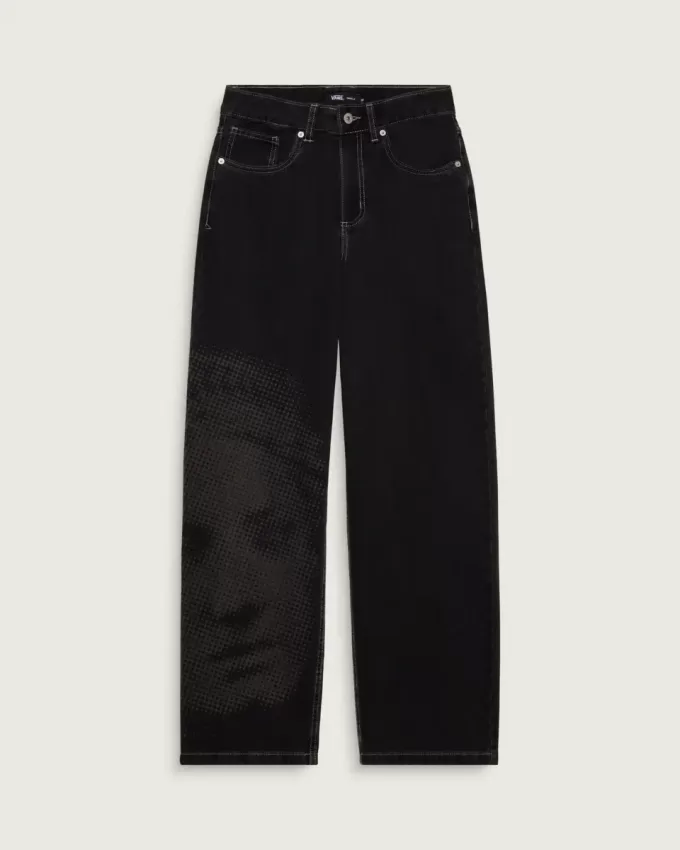 Pantalones Sirelle de denim con 5 bolsillos