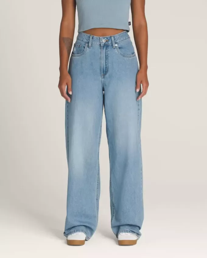 Pantalones Sirelle de denim con 5 bolsillos