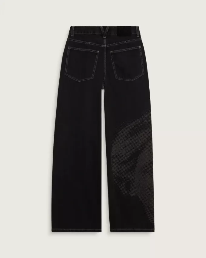Pantalones Sirelle de denim con 5 bolsillos