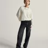 Pantalones Sirelle de denim con 5 bolsillos