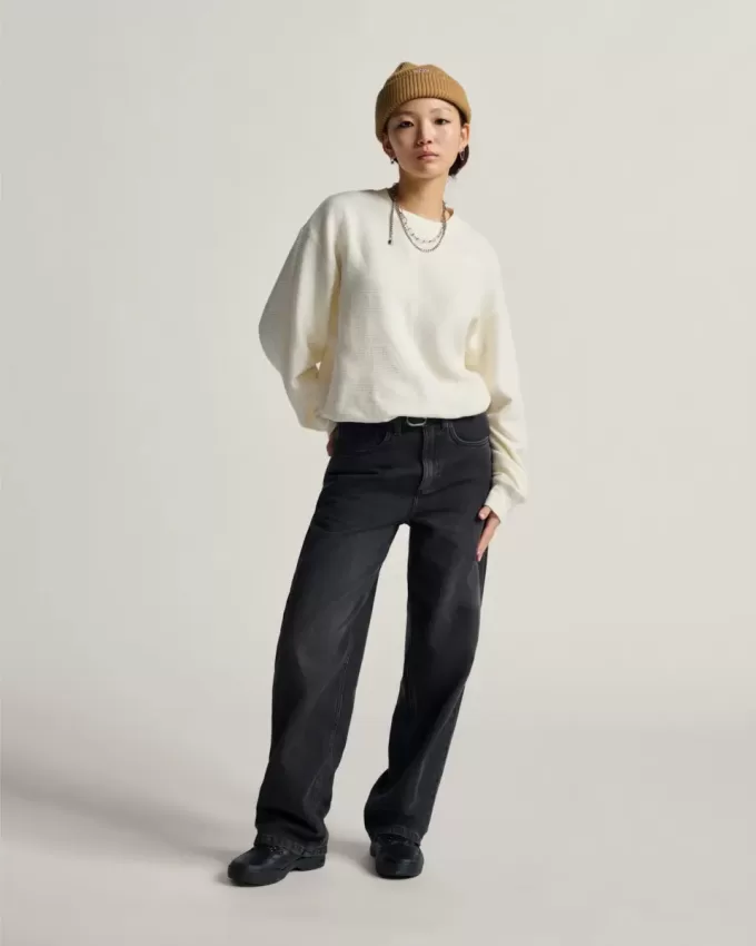 Pantalones Sirelle de denim con 5 bolsillos