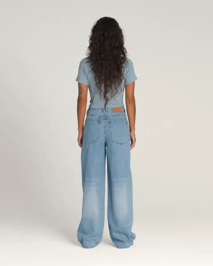 Pantalones Sirelle de denim con 5 bolsillos