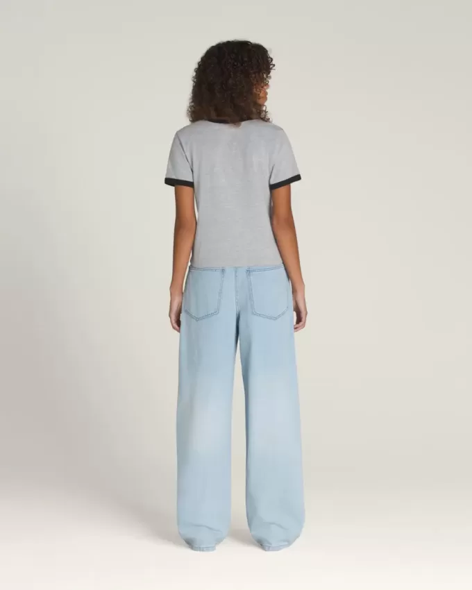 Pantalones Sirelle de denim con 5 bolsillos