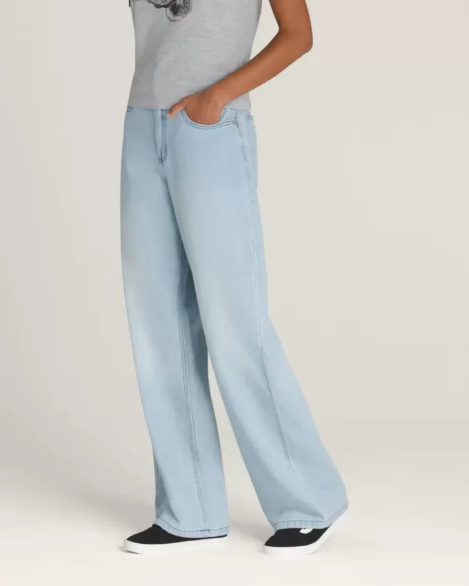 Pantalones Sirelle de denim con 5 bolsillos